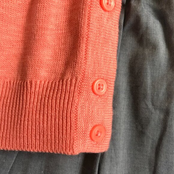 NWT Gymboree sz 4T chambray stripe dress, sz XS (4) coral cardigan, lot of 2 NEW - Picture 10 of 13